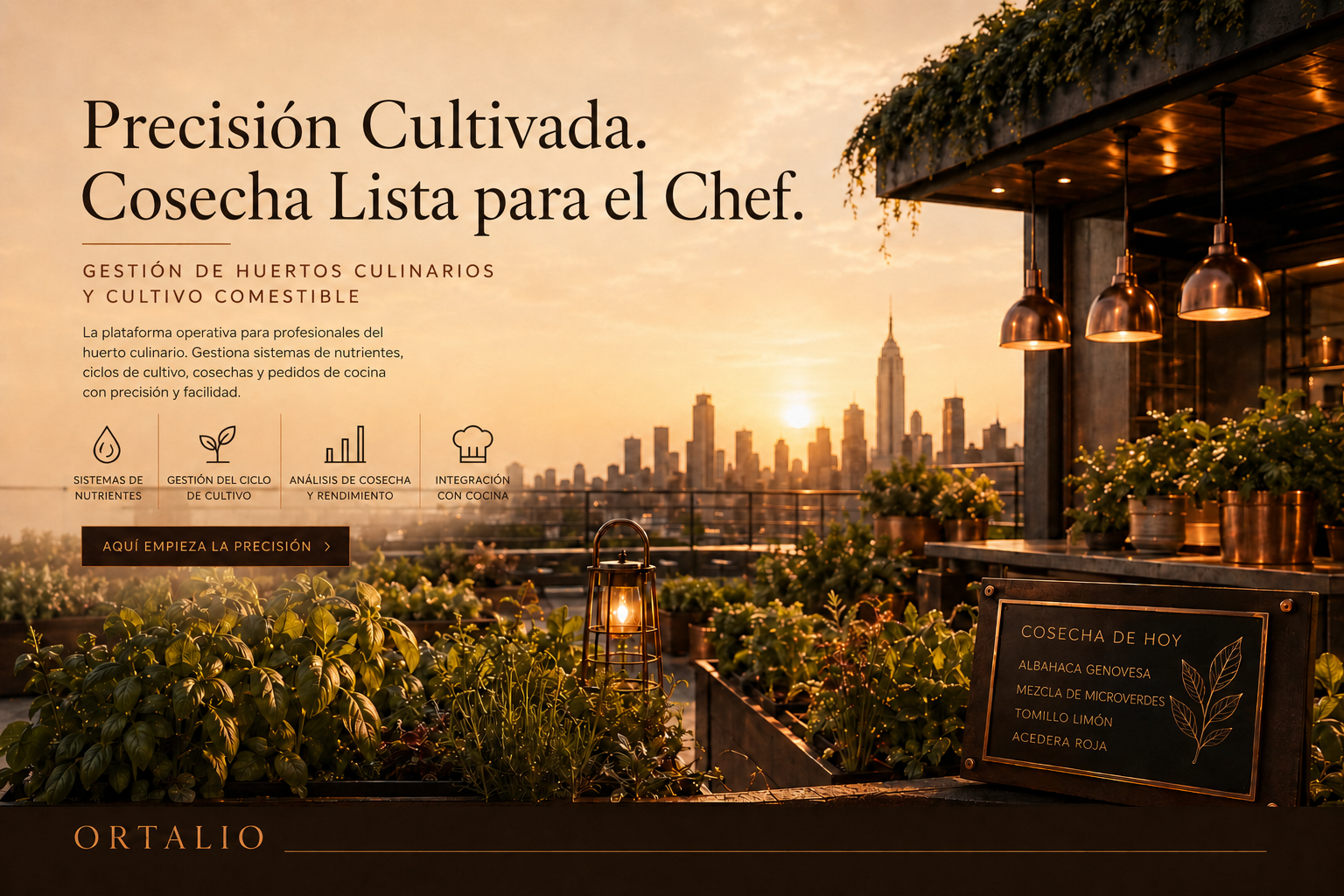 Ortalio pre-launch visual